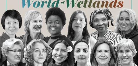 Women changemakers in the world of wetlands 
