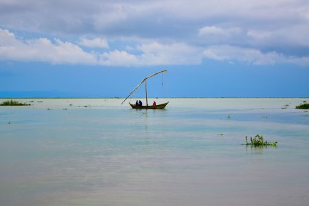 Fishermen on Lake Victoria, Kenya